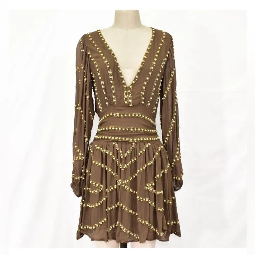 Free People Jen's Pirate Booty Odyssey Mini Little “Black” Dress